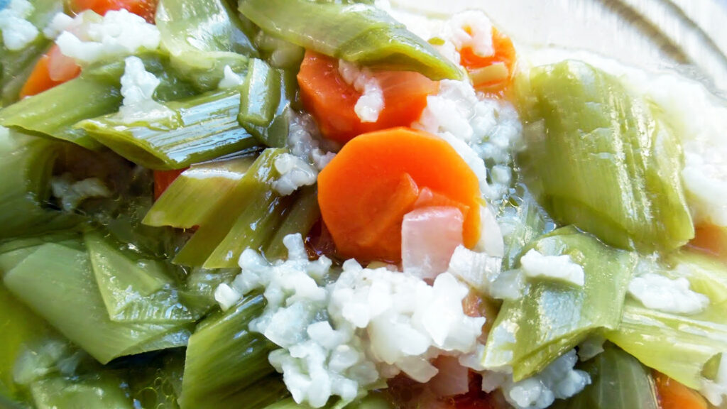 Leek Recipe with Olive Oil